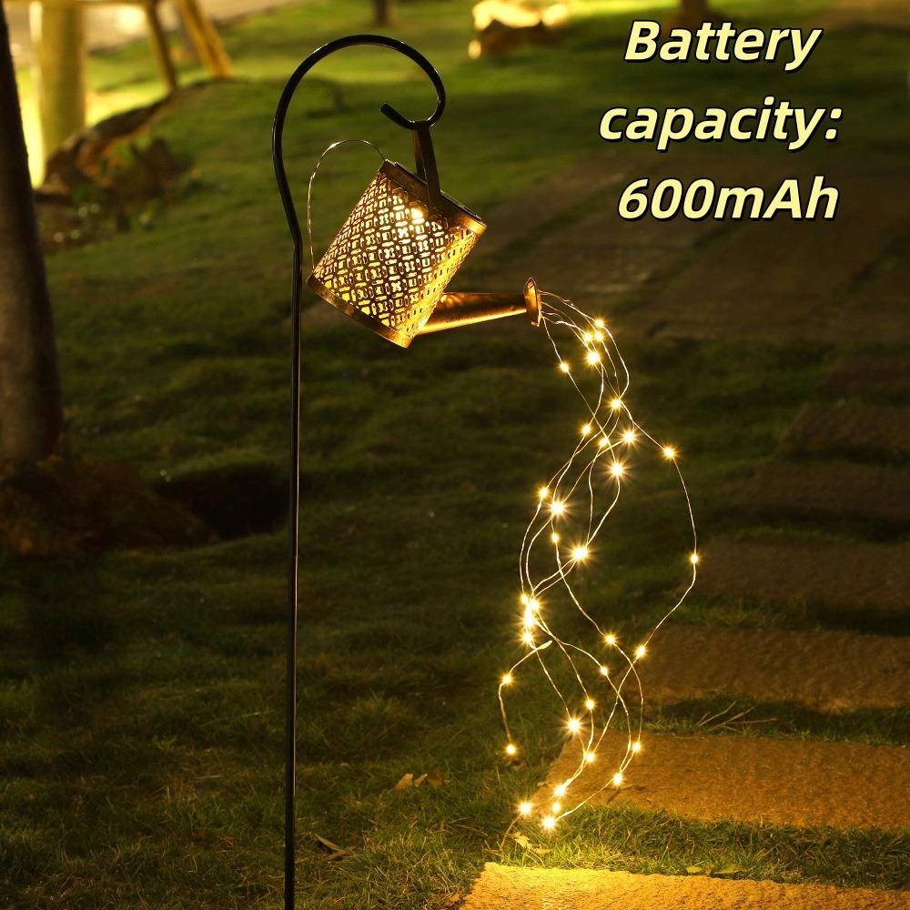 Waterproof Solar Garden Light Solar Power Watering Can Design Flowing Water Lamp Artistic Look Wrought Iron
Waterproof Solar Garden Light Solar Power Watering Can Design Flowing Water Lamp Artistic Look Wrought Iron