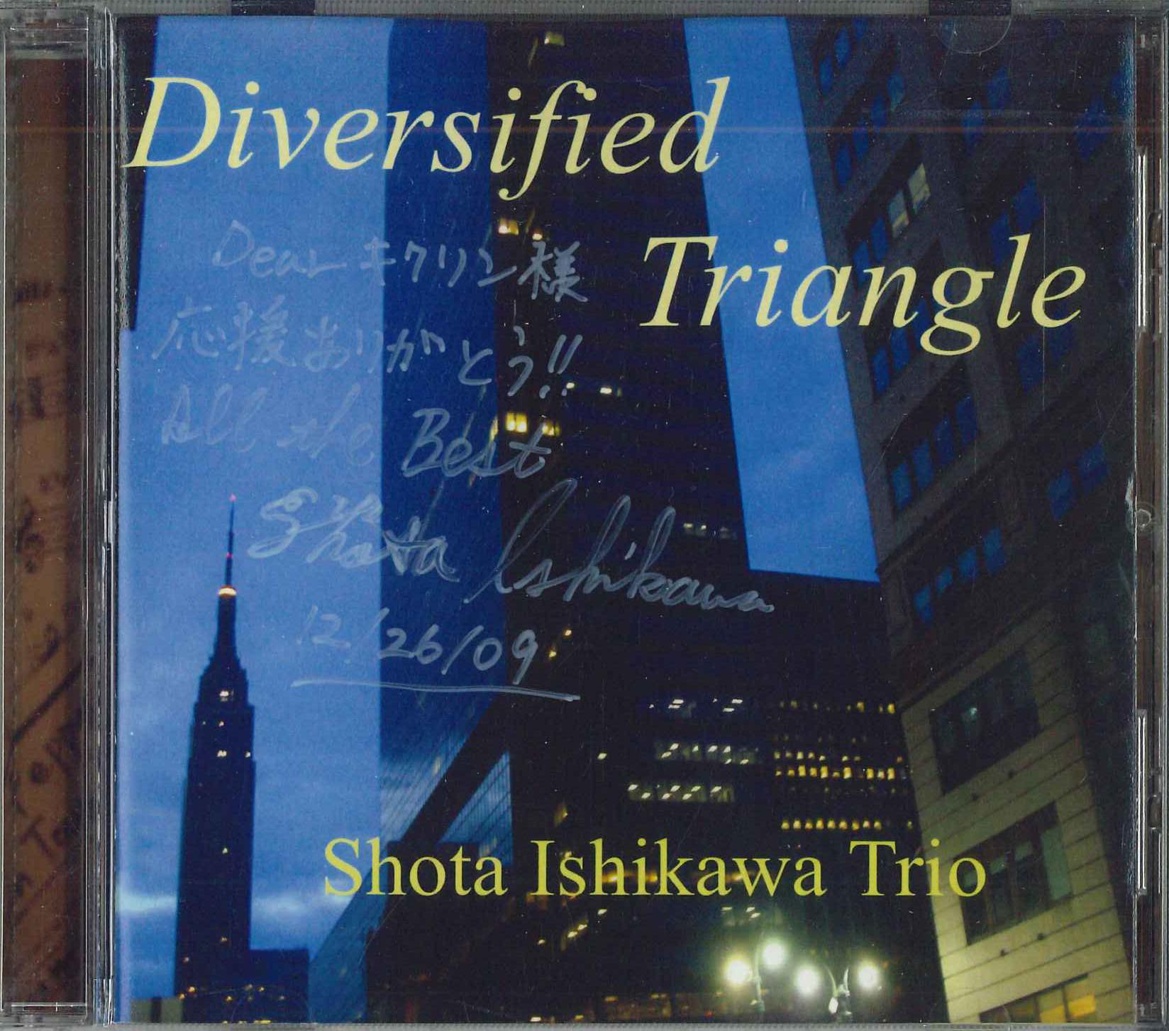 CD SHOTA ISHIKAWA TRIO - Diversified TRIANGLE TSTX NOT ON LABEL Japan Jazz Used
CD SHOTA ISHIKAWA TRIO - Diversified TRIANGLE TSTX NOT ON LABEL Japan Jazz Used
