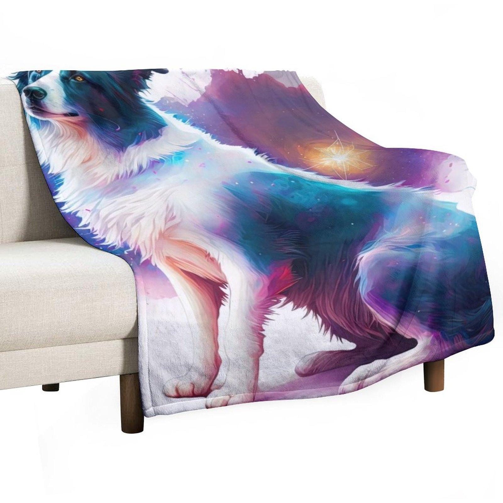 border collie space Throw Blanket for winter Warm Retros Camping Blankets 30x40in
border collie space Throw Blanket for winter Warm Retros Camping Blankets 30x40in