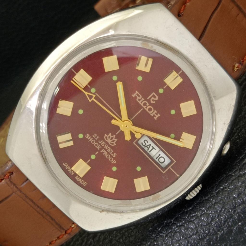 ЯПОНИЯ RICOH R31 АВТОМАТИЧЕСКИЕ МУЖСКИЕ ЧАСЫ DAY&DATE КРАСНОГО ЦИФЕРБЛАТА a431957-2 R109-a431957
ЯПОНИЯ RICOH R31 АВТОМАТИЧЕСКИЕ МУЖСКИЕ ЧАСЫ DAY&DATE КРАСНОГО ЦИФЕРБЛАТА a431957-2 R109-a431957