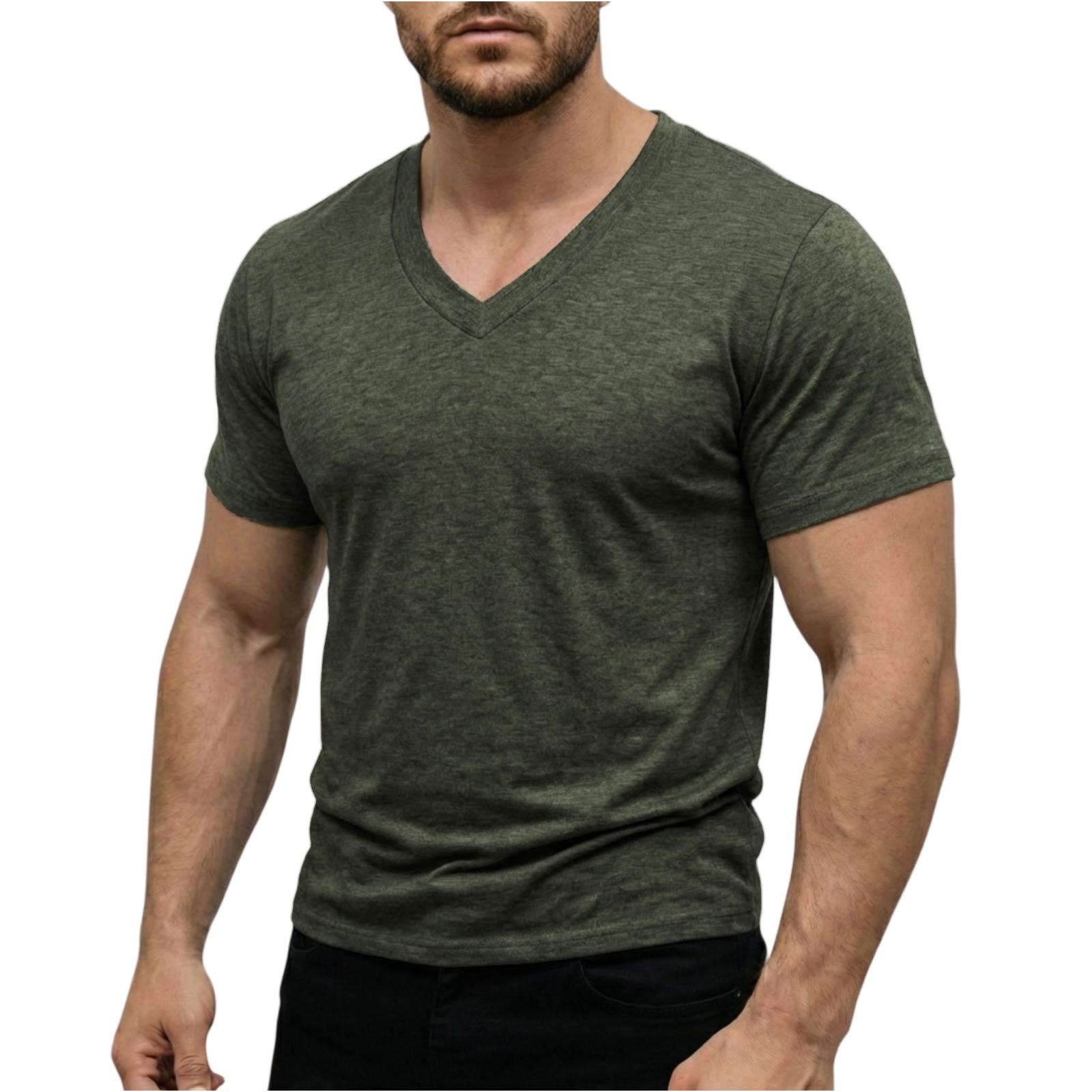 Men’s Lightweight V Neck Short Sleeve T Shirt Soft Breathable Stretch Casual Athletic Top for Everyday Wear XXXL
Men’s Lightweight V Neck Short Sleeve T Shirt Soft Breathable Stretch Casual Athletic Top for Everyday Wear XXXL