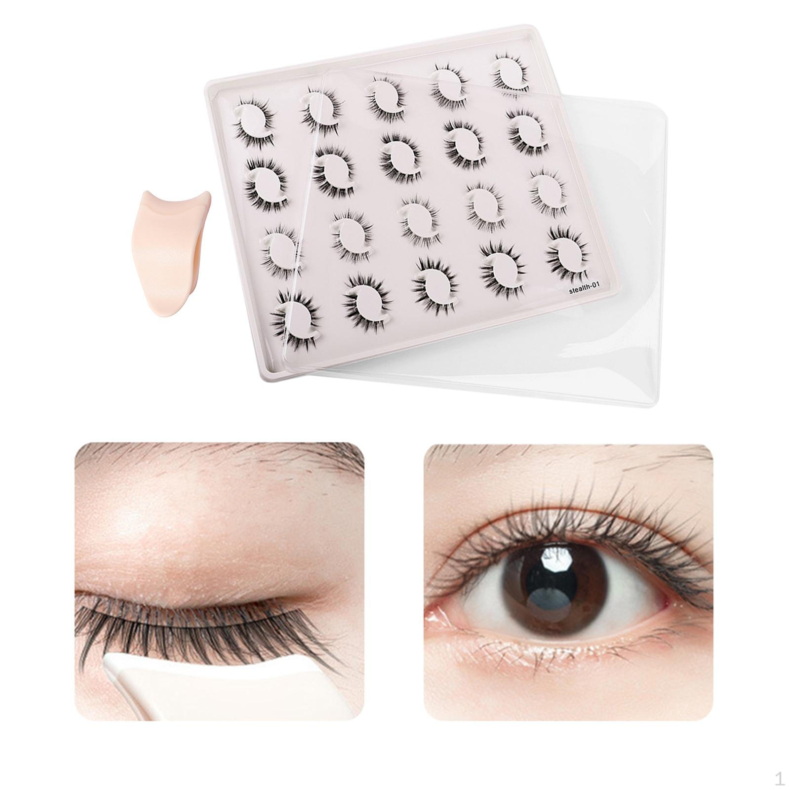 20Pairs Artificial Eyelashes Long 3D Eyes Lashes Makeup Lightweight Transparent Wispy Comfortable Style A
20Pairs Artificial Eyelashes Long 3D Eyes Lashes Makeup Lightweight Transparent Wispy Comfortable Style A