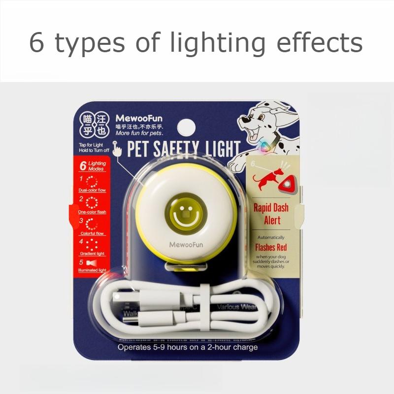Rechargeable Pet Night Safety Light Waterproof Multiple Lighting Modes Collar Lamp Pets Light Use for Dog Cat Night Walking
Rechargeable Pet Night Safety Light Waterproof Multiple Lighting Modes Collar Lamp Pets Light Use for Dog Cat Night Walking