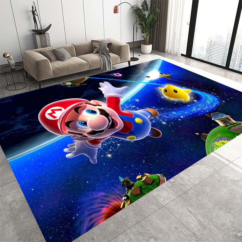 This new Super Mario cartoon rug is suitable for home décor in game rooms, bedrooms, living rooms, sofas, and other areas; 60x90cm
This new Super Mario cartoon rug is suitable for home décor in game rooms, bedrooms, living rooms, sofas, and other areas; 60x90cm