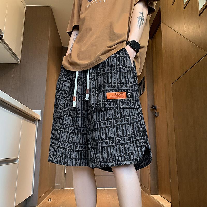 Summer New Full Print Casual American Retro Shorts Men s Straight Five Leg Pants M белый
Summer New Full Print Casual American Retro Shorts Men s Straight Five Leg Pants M белый