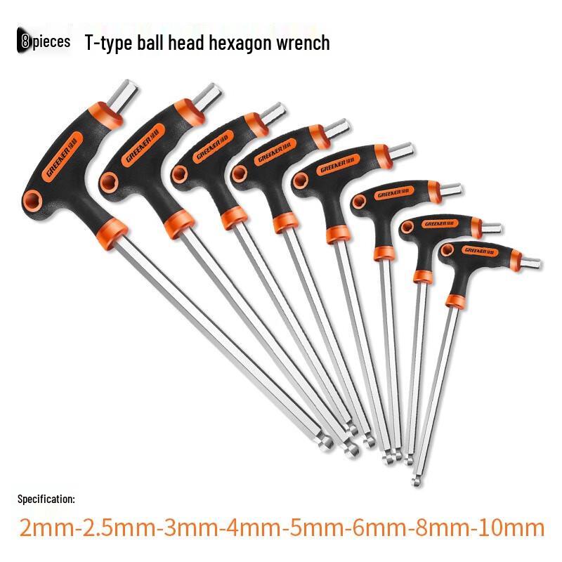 T-Handle Hex Wrench Set CN plug (adapter included)
T-Handle Hex Wrench Set CN plug (adapter included)