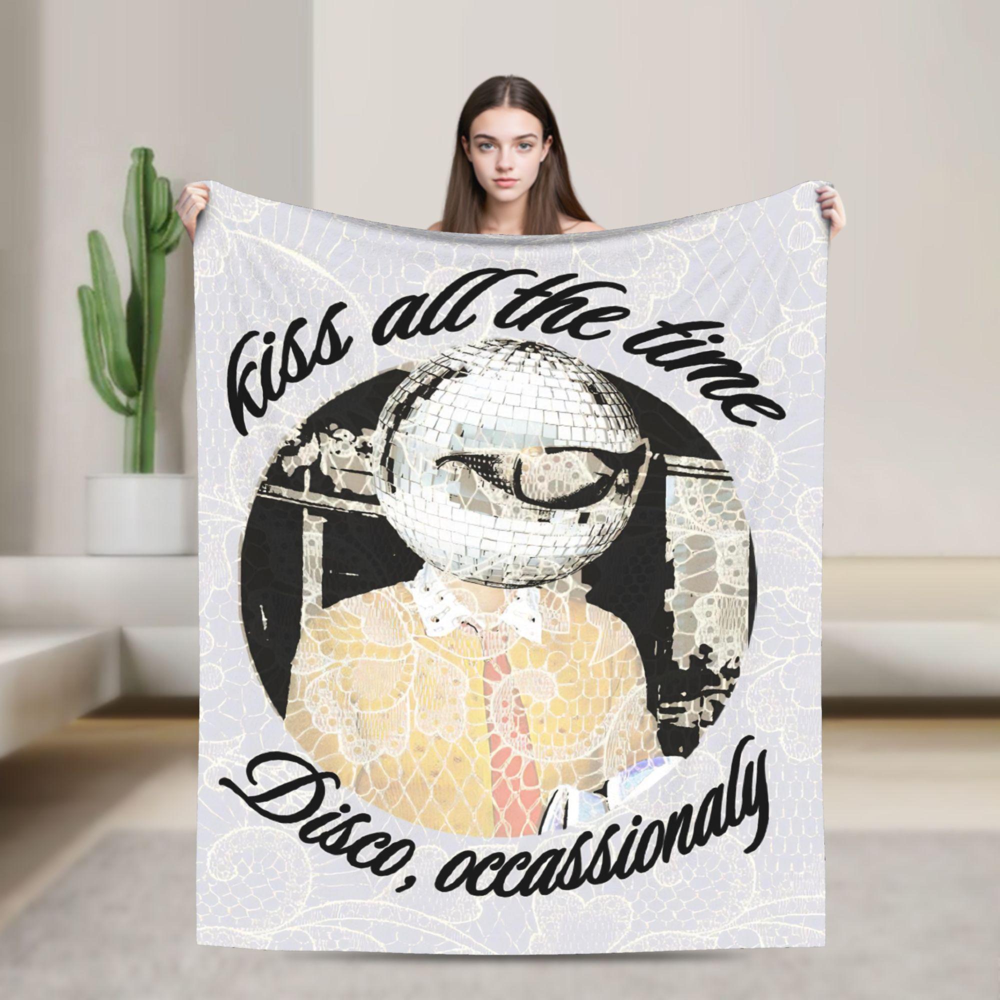 Disco Music Kiss All The Time Harrys Blankets Coral Fleece Plush Styles UltraSoft Throw Blanket for Bedding Couch Bedspread 100x125cm (40x50inch)
Disco Music Kiss All The Time Harrys Blankets Coral Fleece Plush Styles UltraSoft Throw Blanket for Bedding Couch Bedspread 100x125cm (40x50inch)