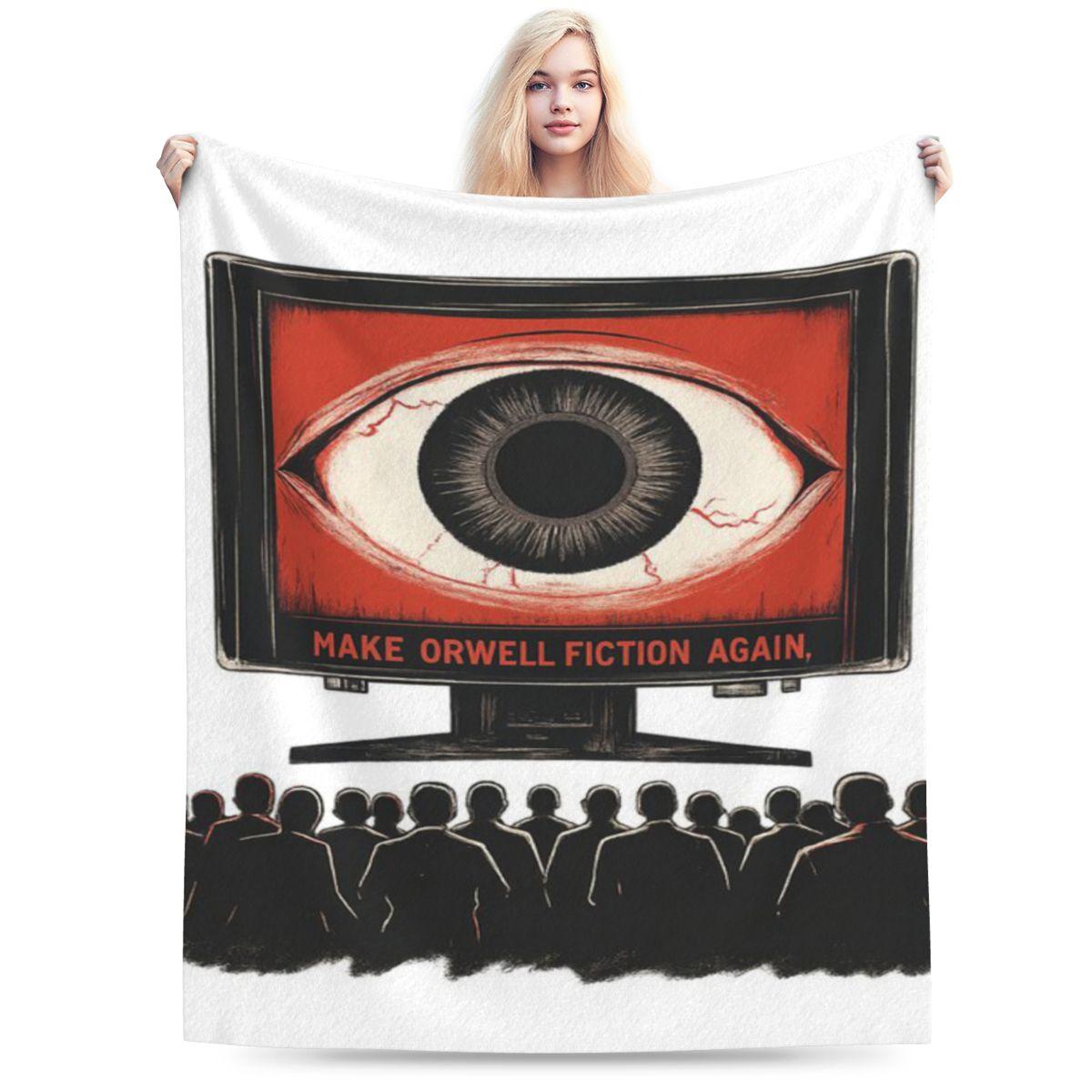 MAKE ORWELL FICTION AGAIN Custom Comfortable Gift An UltraSoft Micro Fleece Blanket 75x100cm 30x40in
MAKE ORWELL FICTION AGAIN Custom Comfortable Gift An UltraSoft Micro Fleece Blanket 75x100cm 30x40in