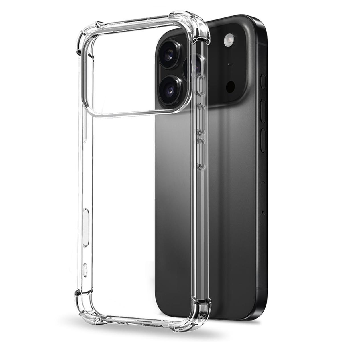 NORTHJO For iPhone 17 Pro Max Case Shockproof TPU Clear Phone Cover with Tempered Glass and Camera Lens Film A
NORTHJO For iPhone 17 Pro Max Case Shockproof TPU Clear Phone Cover with Tempered Glass and Camera Lens Film A