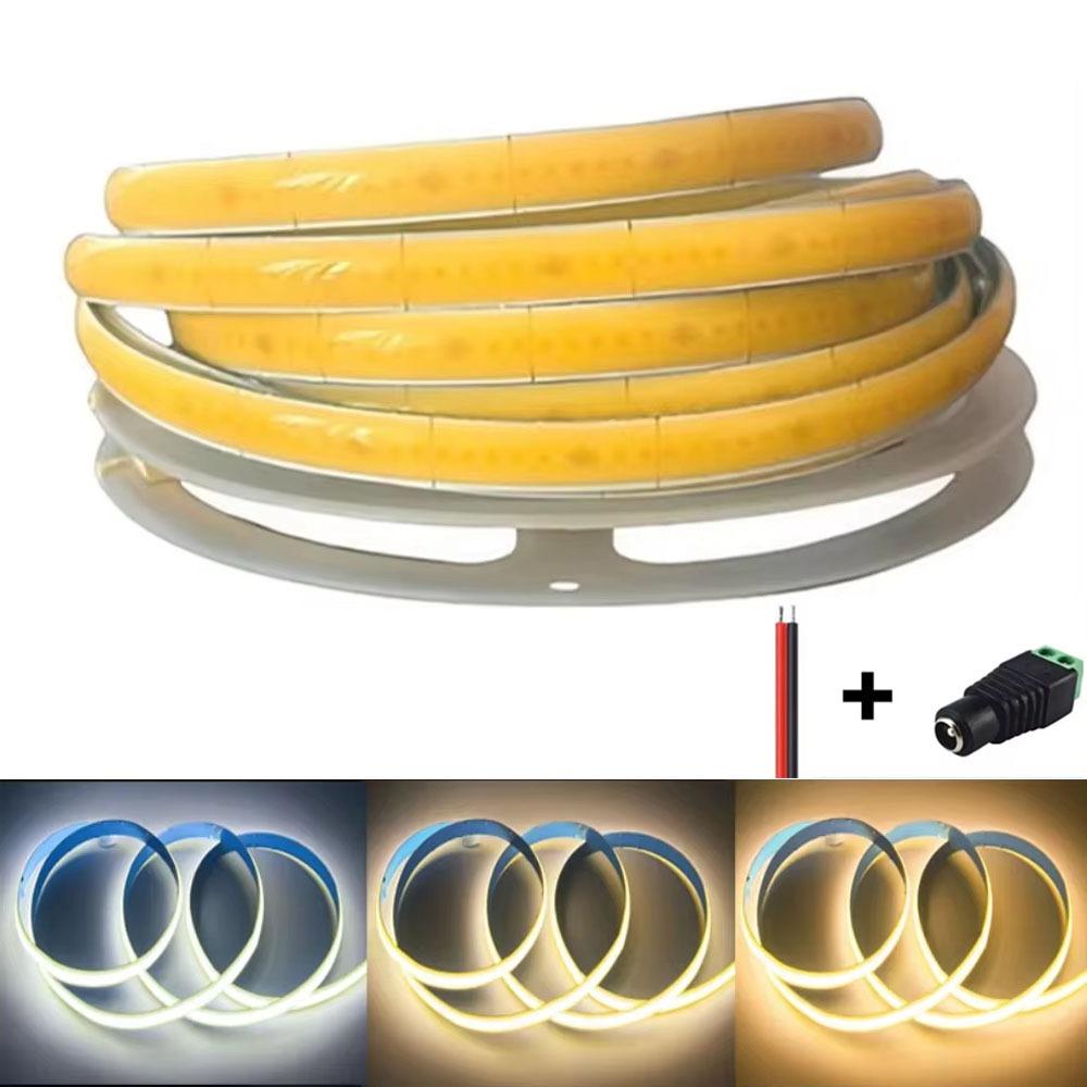 Двухрядная светодиодная лента COB DC12V 8MM, гибкая светодиодная лента, 360 светодиодов/м, 3000K/4000K/6000K, высокоплотное линейное освещение для гостиной 0.5M теплый белый
Двухрядная светодиодная лента COB DC12V 8MM, гибкая светодиодная лента, 360 светодиодов/м, 3000K/4000K/6000K, высокоплотное линейное освещение для гостиной 0.5M теплый белый