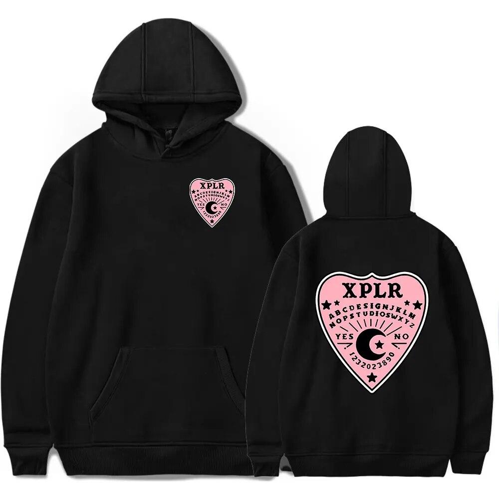 Sam and Colby XPLR Ouija Merch Rapper Hoodie Unisex and Women Harajuku Style Hip-hop Sweatshirt Spring and Autumn Unisex
Sam and Colby XPLR Ouija Merch Rapper Hoodie Unisex and Women Harajuku Style Hip-hop Sweatshirt Spring and Autumn Unisex