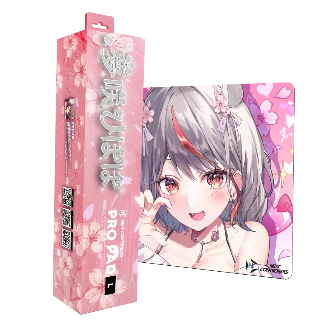 NEXT Controller Gaming Mouse Pad, Yumesaki Hippo Model, Cloth Surface, Large, 450 x 400 x 5mm
NEXT Controller Gaming Mouse Pad, Yumesaki Hippo Model, Cloth Surface, Large, 450 x 400 x 5mm