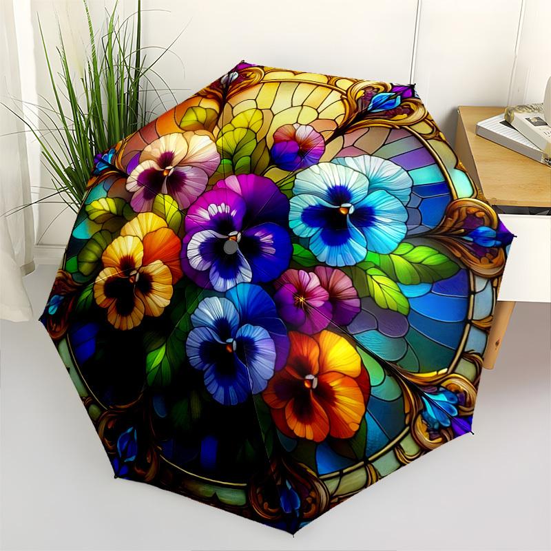 Color Retro FlowersThemed Automatic Opening and Closing umbrella 8 Ribs, Suitable for Leisure and Going Out, Outdoor Accessory, Gothic Sty
Color Retro FlowersThemed Automatic Opening and Closing umbrella 8 Ribs, Suitable for Leisure and Going Out, Outdoor Accessory, Gothic Sty
