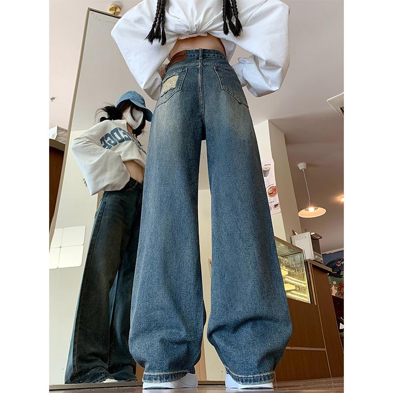 Women s High-Waisted Slimming Straight-Leg Jeans - Autumn/Winter 2024 Plus Size, Loose Wide-Leg Fit 2XL
Women s High-Waisted Slimming Straight-Leg Jeans - Autumn/Winter 2024 Plus Size, Loose Wide-Leg Fit 2XL
