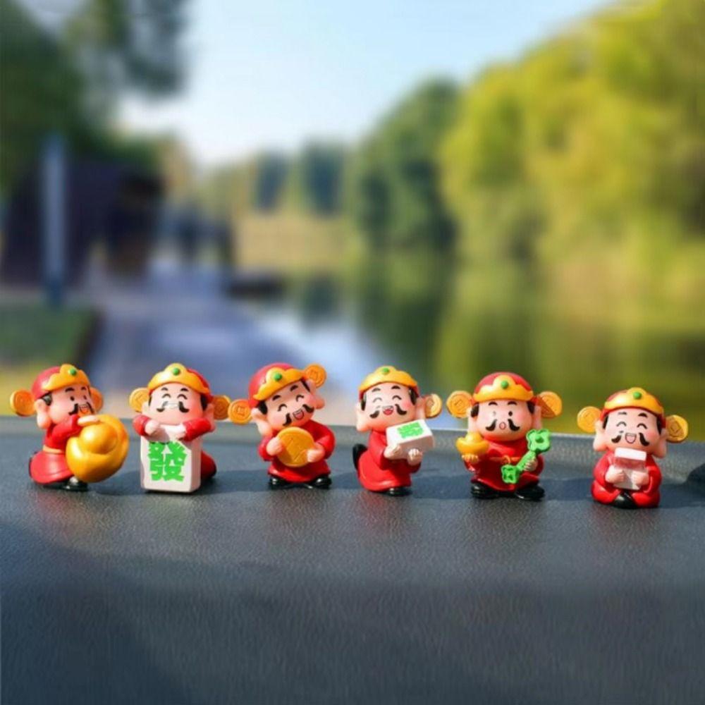 6pcs/set Mini Fortune God Statue Cartoon Lucky Table Top Decor For Home Office 6pcs/set
6pcs/set Mini Fortune God Statue Cartoon Lucky Table Top Decor For Home Office 6pcs/set