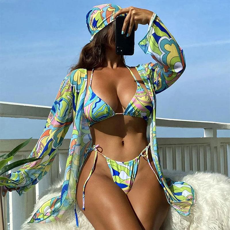 TS JYL-BK278 Print Bikini Set, Elegant Alluring Swimwear For Hot Spring 2XL
TS JYL-BK278 Print Bikini Set, Elegant Alluring Swimwear For Hot Spring 2XL