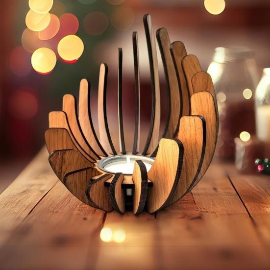 Tealight Candle Holder Wood Tea Light Candle Holder Rustic Votive Candle Holder for Home Table Shelf Cabinet Decor
Tealight Candle Holder Wood Tea Light Candle Holder Rustic Votive Candle Holder for Home Table Shelf Cabinet Decor