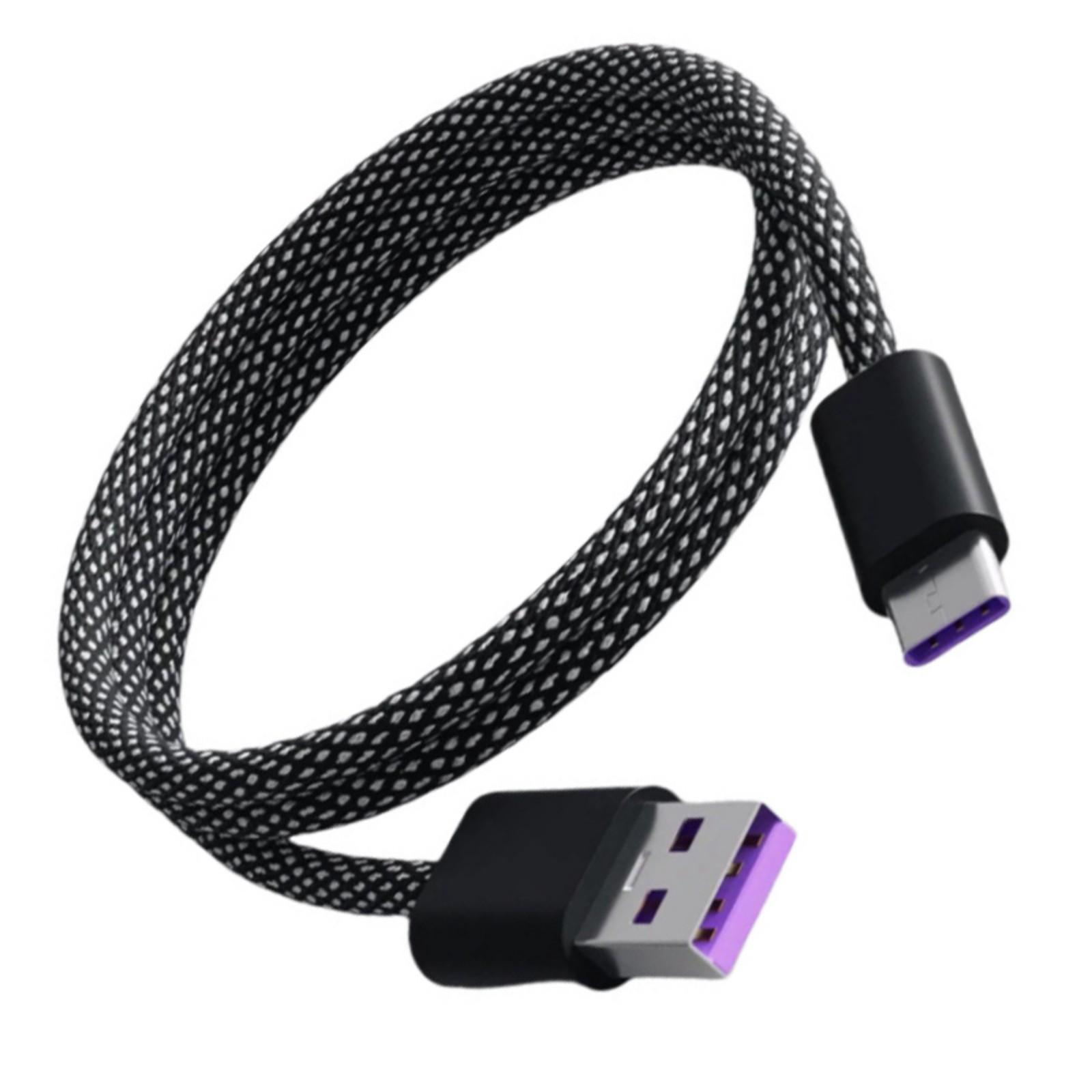 Кабель двойного типа C к типу C PD100W Магнитный кабель для быстрой зарядки и передачи данных для ноутбуков, планшетов, телефонов A