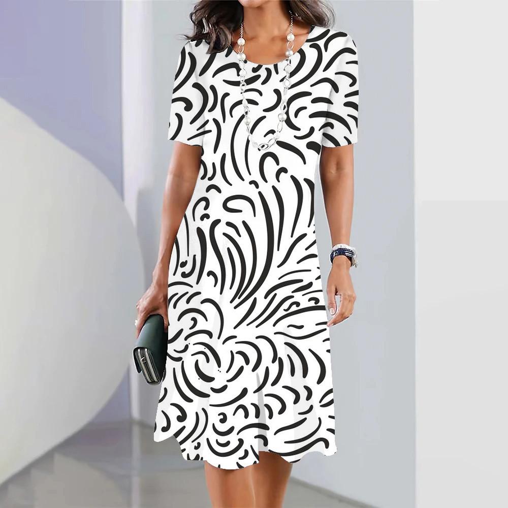 Элегантные длинные платья с 3D-принтом из черного цветка, женские футболки с короткими рукавами в стиле Харадзюку, платья, винтажная уличная одежда, свободные юбки 5XL
Элегантные длинные платья с 3D-принтом из черного цветка, женские футболки с короткими рукавами в стиле Харадзюку, платья, винтажная уличная одежда, свободные юбки 5XL