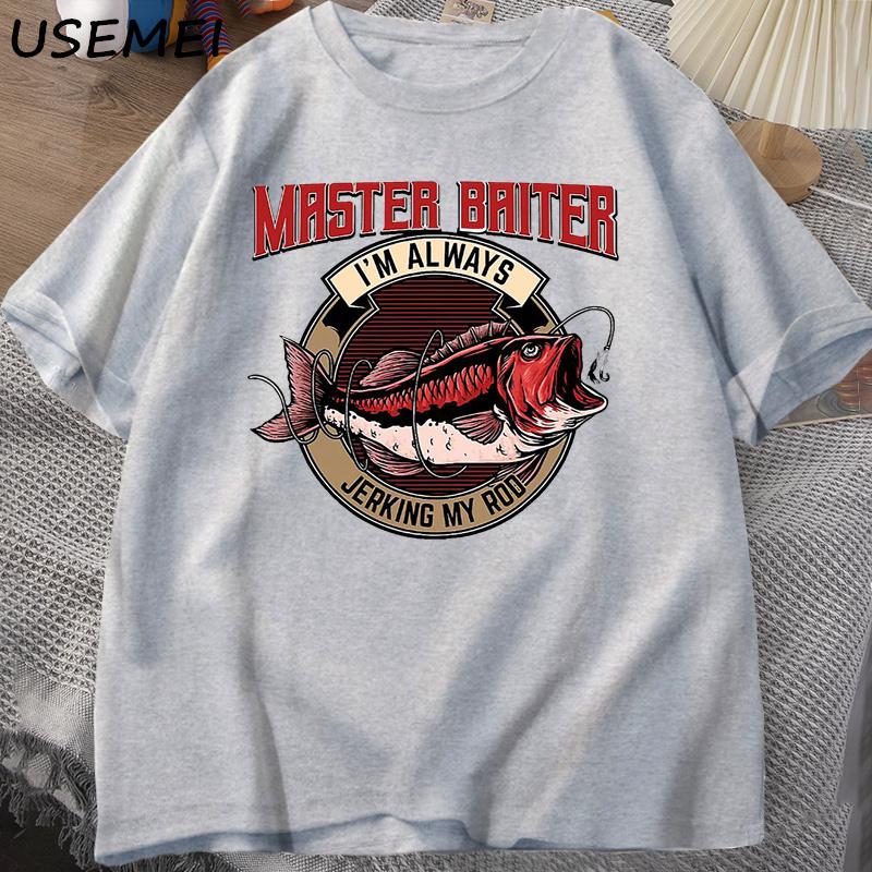 Master Baiter Im Always Jerking My Rod T-Shirt Men Casual Short Sleeves T Shirt O-neck Tops Streetwear M сірий
Master Baiter Im Always Jerking My Rod T-Shirt Men Casual Short Sleeves T Shirt O-neck Tops Streetwear M сірий