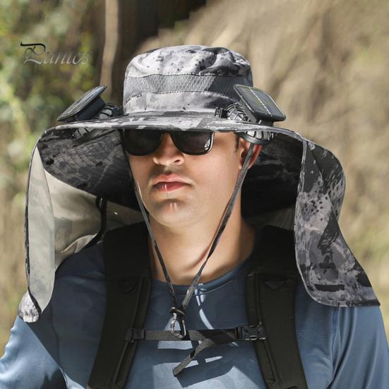 Fisherman Hat with Dual Powered Solar Fan UPF50+ Fabric Hands-Free Cooling Hat with Rechargeable Clip Fishermen Hat 1 Set чорний
Fisherman Hat with Dual Powered Solar Fan UPF50+ Fabric Hands-Free Cooling Hat with Rechargeable Clip Fishermen Hat 1 Set чорний