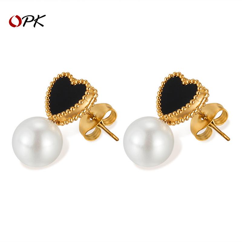 Retro French Pearl Heart Earrings: Stainless Steel, Timeless Style
Retro French Pearl Heart Earrings: Stainless Steel, Timeless Style