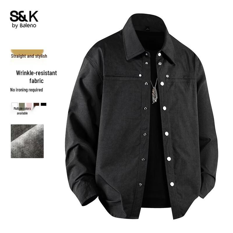 Baleno S&K Men s Washed Casual Long Sleeve Shirt L
Baleno S&K Men s Washed Casual Long Sleeve Shirt L