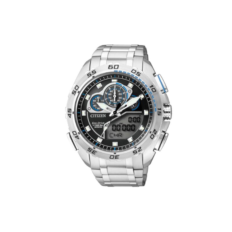 CITIZEN Promaster Series 200 Meters Waterproof Solar Quartz Steel Strap Men s Watch Black Dial JW0121-51E чорний
CITIZEN Promaster Series 200 Meters Waterproof Solar Quartz Steel Strap Men s Watch Black Dial JW0121-51E чорний