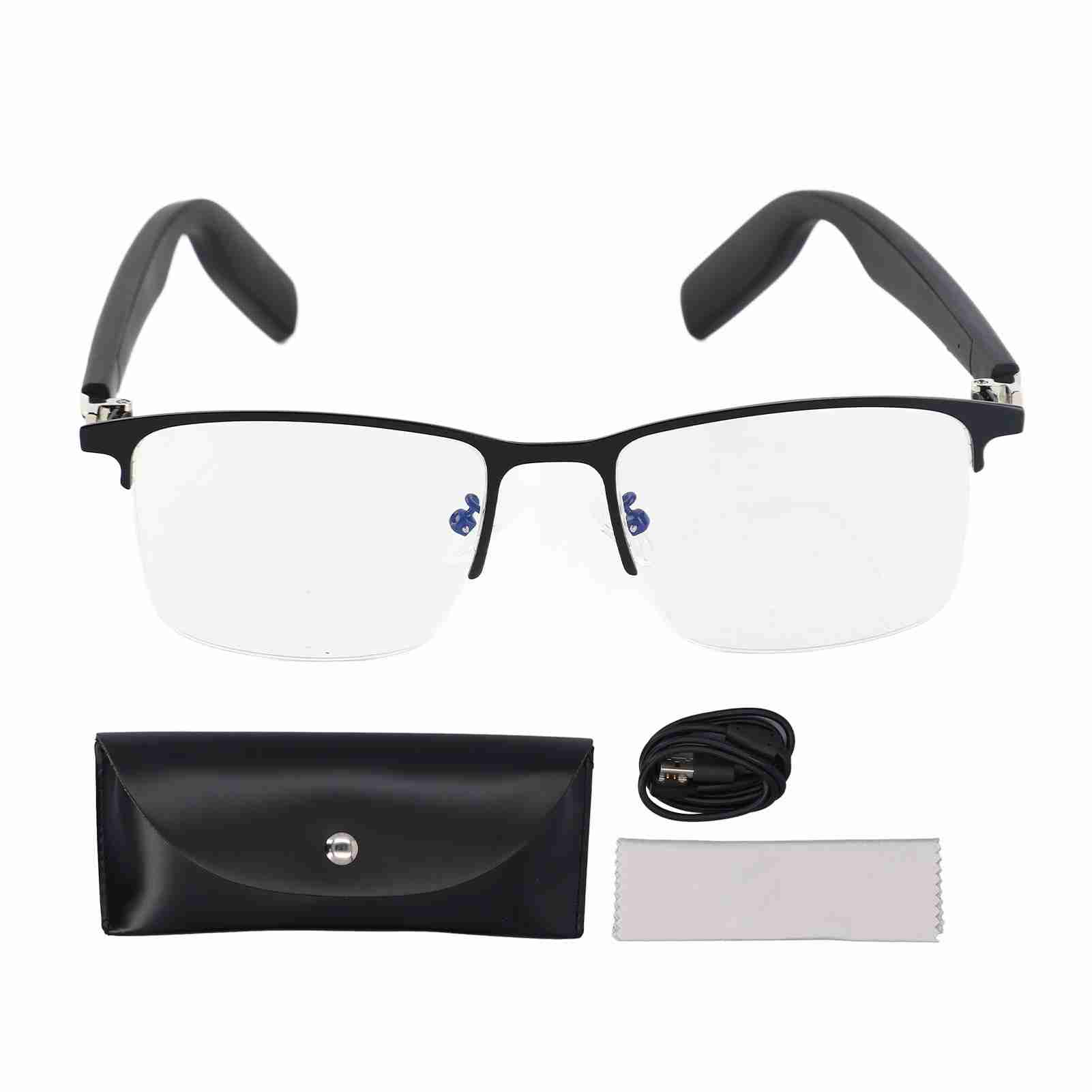 Розумні окуляри з мікрофоном і динаміком TR90 Anti Blue Light Touch Бездротові Bluetooth Music Polarized Sun
Розумні окуляри з мікрофоном і динаміком TR90 Anti Blue Light Touch Бездротові Bluetooth Music Polarized Sun