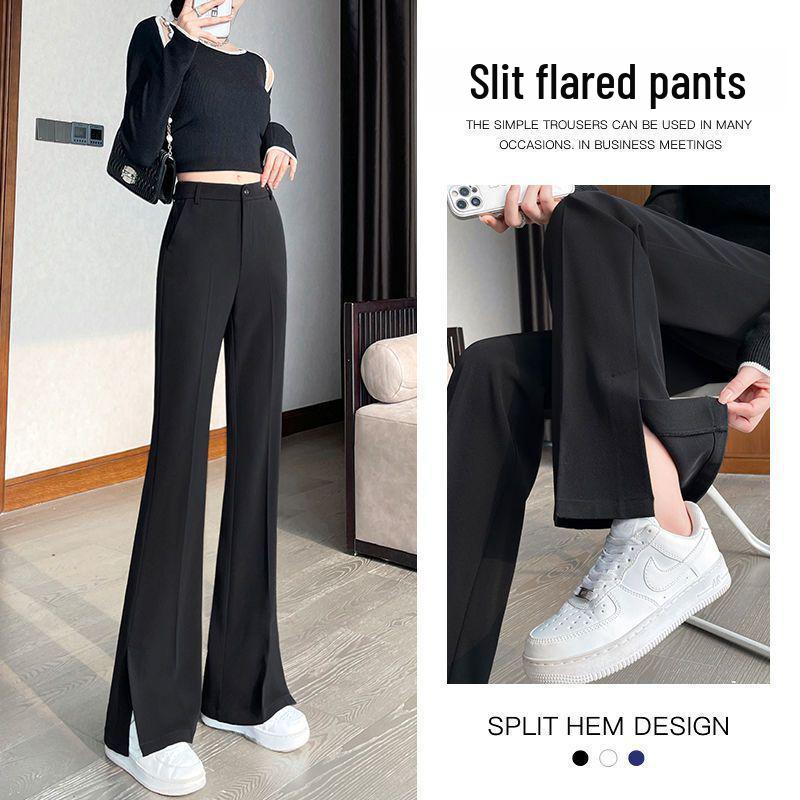 Women s Plus Size High-Waist Slit Wide-Leg Pants - Summer Slimming Drape Casual Wear 4XL for 81-90 kg
Women s Plus Size High-Waist Slit Wide-Leg Pants - Summer Slimming Drape Casual Wear 4XL for 81-90 kg