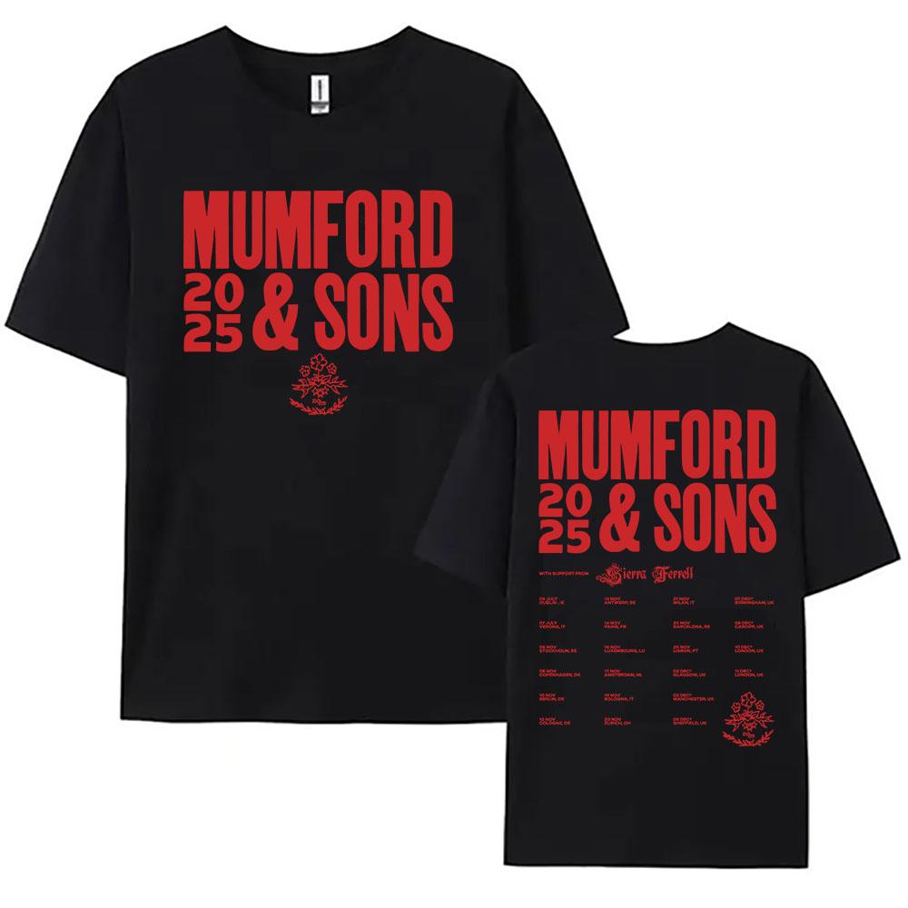 2025 Тур Футболка Mumford & Sons Фолк-рок гурт Альбом RUSHMERE Нові футболки Літо Бавовна Чоловіча Жіноча Футболка Унісекс Вуличний одяг Футболка XS
2025 Тур Футболка Mumford & Sons Фолк-рок гурт Альбом RUSHMERE Нові футболки Літо Бавовна Чоловіча Жіноча Футболка Унісекс Вуличний одяг Футболка XS