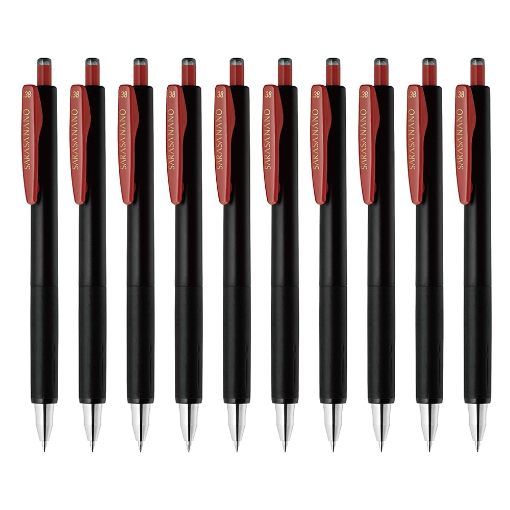 Шариковая гелевая ручка Zebra Sarasanano Vintage Color Cassis Black 10 шт. 0,38 мм B-JJX72-VCB-N
Шариковая гелевая ручка Zebra Sarasanano Vintage Color Cassis Black 10 шт. 0,38 мм B-JJX72-VCB-N