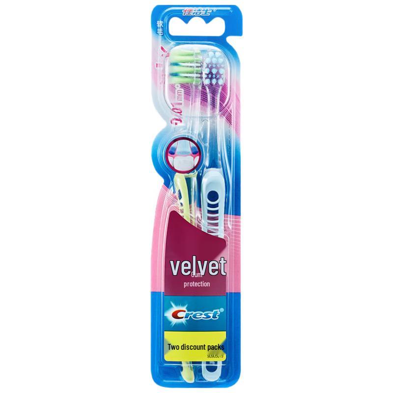 Crest Velvet Gum Care Toothbrush
Crest Velvet Gum Care Toothbrush