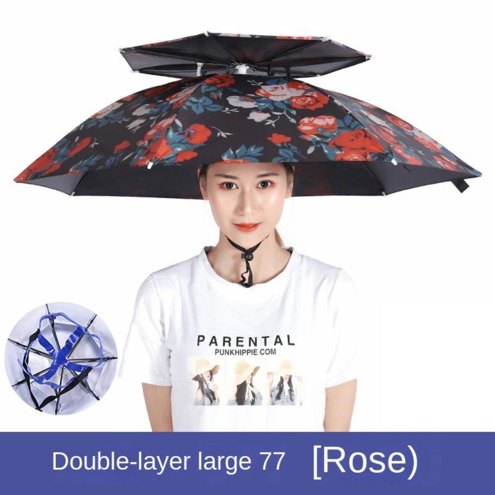 Waterproof Umbrella Cap Rain Sun Shade Head Hat Headwear Cap Rain Gear Hiking Style 13
Waterproof Umbrella Cap Rain Sun Shade Head Hat Headwear Cap Rain Gear Hiking Style 13