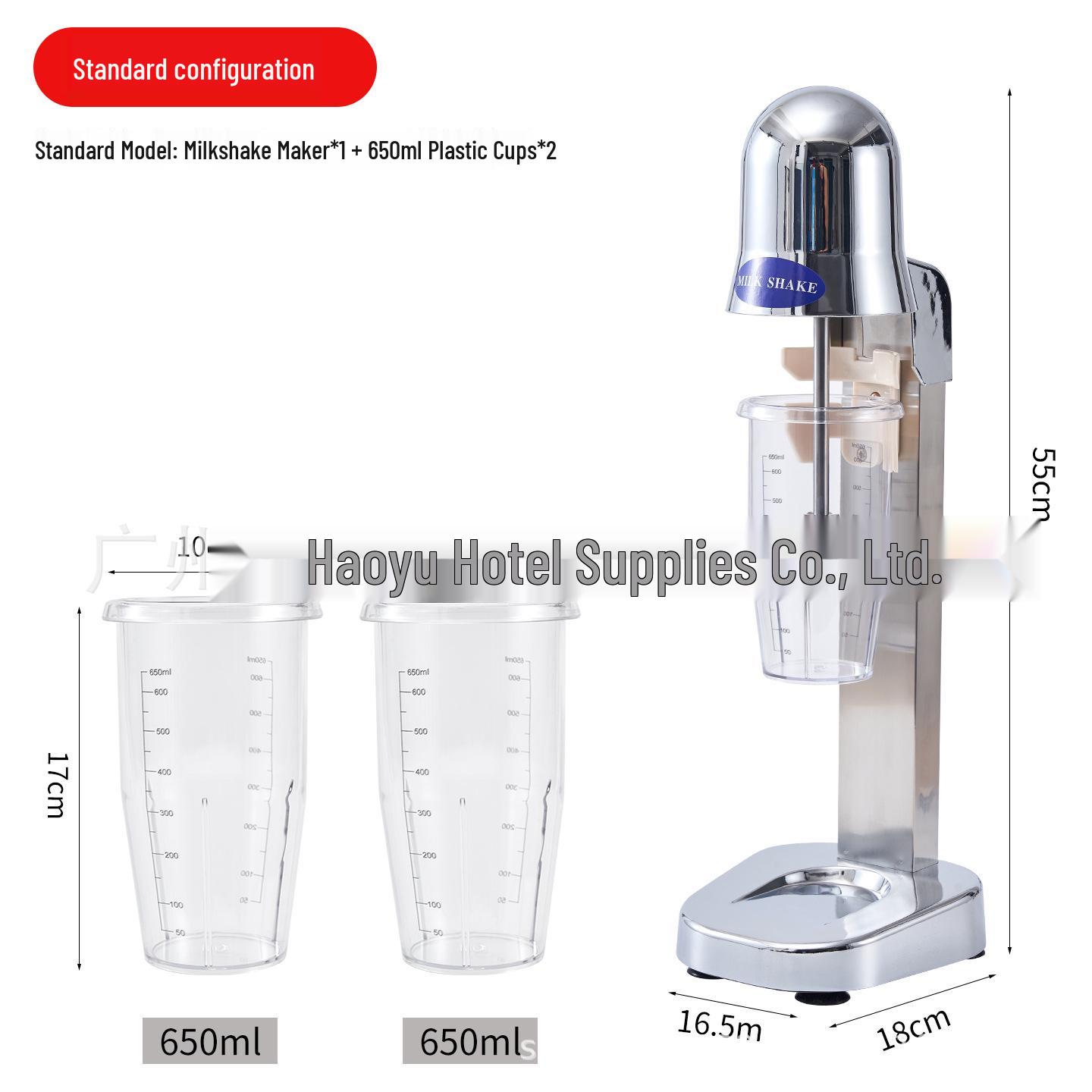 Single-head Automatic Milkshake Blender for Commercial Use
Single-head Automatic Milkshake Blender for Commercial Use