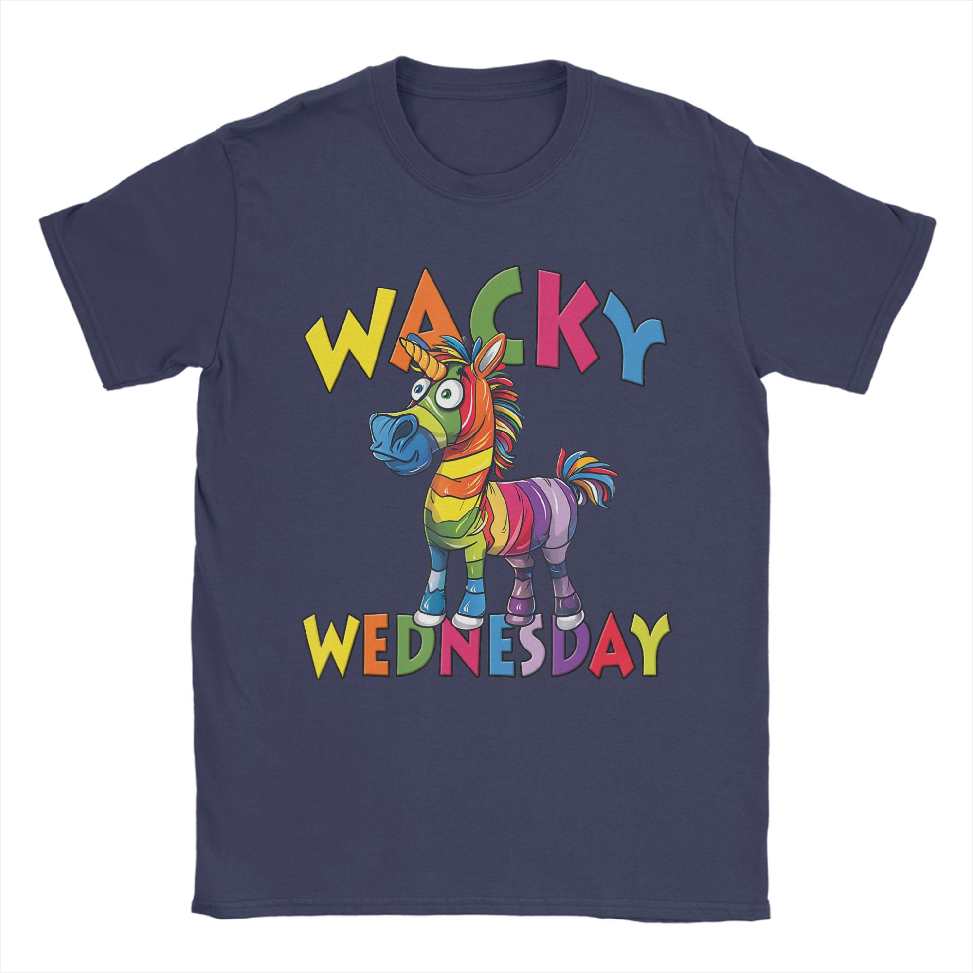 Unisexs Wacky Wednesday Spirit Week Party Day T Shirt Cotton Tops Leisure Short Sleeve Crewneck Tees Original TShirts 4XL
Unisexs Wacky Wednesday Spirit Week Party Day T Shirt Cotton Tops Leisure Short Sleeve Crewneck Tees Original TShirts 4XL