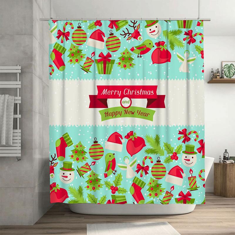 TU Festive Christmas Shower Curtain Waterproof Holiday Bathroom Decor Merry Xmas Pattern Xmas Gift Backdrop Festive Holiday Deco 90x180cm35x71in
TU Festive Christmas Shower Curtain Waterproof Holiday Bathroom Decor Merry Xmas Pattern Xmas Gift Backdrop Festive Holiday Deco 90x180cm35x71in