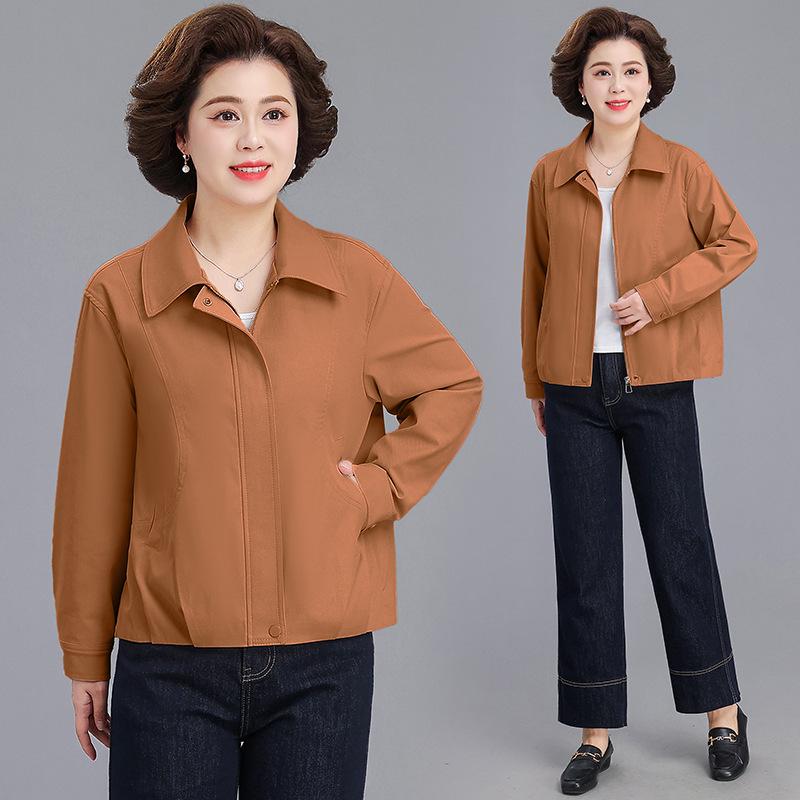 Stylish Spring Jacket for Middle-Aged & Elderly Women - 2026 New Lapel Top XL (Recommended 110-125 jin) оранжевый
Stylish Spring Jacket for Middle-Aged & Elderly Women - 2026 New Lapel Top XL (Recommended 110-125 jin) оранжевый