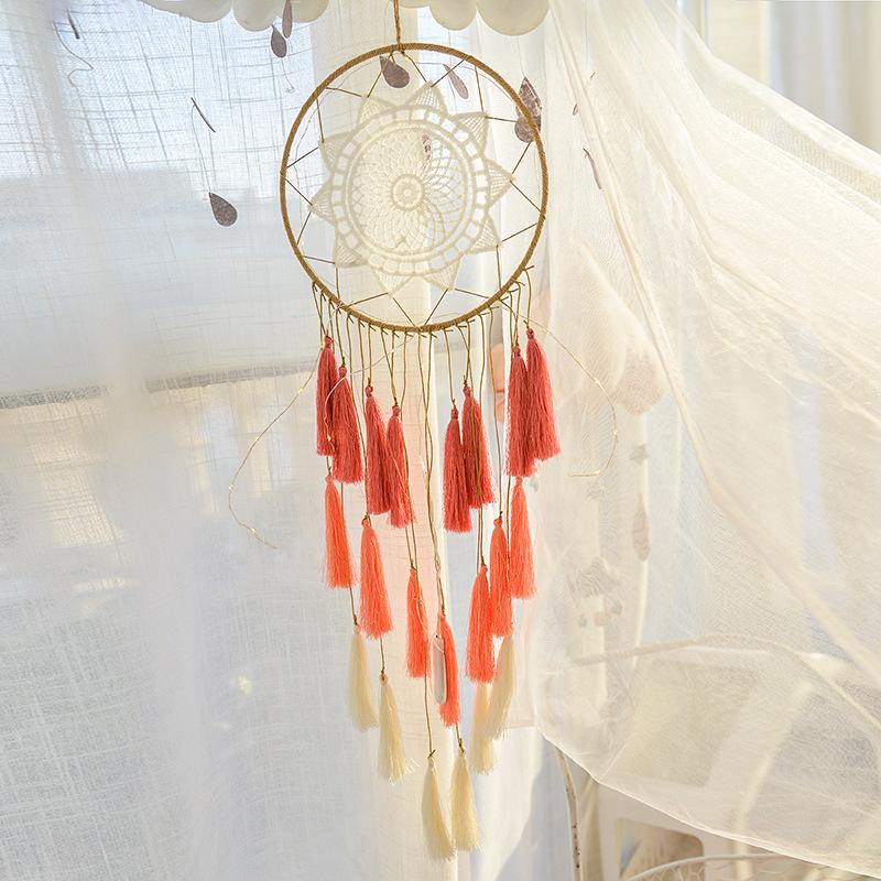 Home Decoration Tassel Dreamcatcher Wind Chime Hand-Woven Hanging Colorful Creative Home Decor Shop Hanging without light
Home Decoration Tassel Dreamcatcher Wind Chime Hand-Woven Hanging Colorful Creative Home Decor Shop Hanging without light