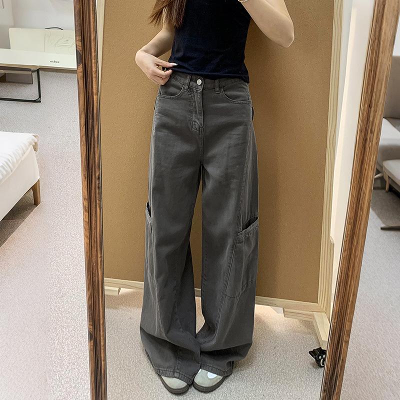 Women s Gray Wide-Leg Denim Jumpsuit - Plus Size, Autumn Slimming Fit S сірий колір
Women s Gray Wide-Leg Denim Jumpsuit - Plus Size, Autumn Slimming Fit S сірий колір