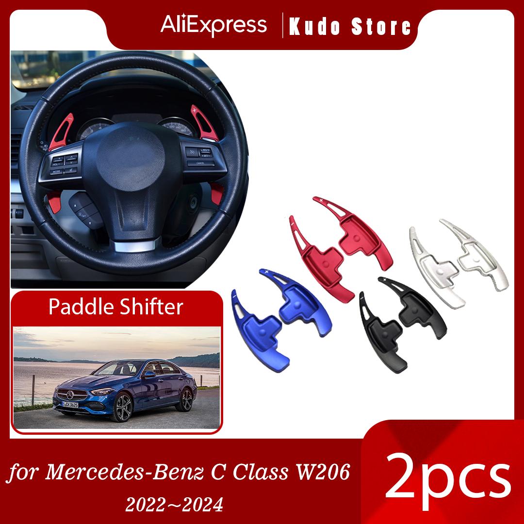 Алюминиевые подрулевые переключатели для Mercedes-Benz C Class W206 220d 2022 2023 2024, удлинитель рулевого механизма переключения передач
Алюминиевые подрулевые переключатели для Mercedes-Benz C Class W206 220d 2022 2023 2024, удлинитель рулевого механизма переключения передач