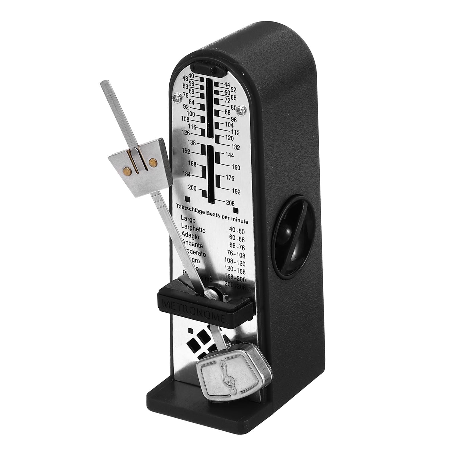 uxcell Mini Mechanical Metronome, High-Precision Professional Music Timer, Universal Metronome for Piano, Guitar, Violin, and Ukulele Players, Black
uxcell Mini Mechanical Metronome, High-Precision Professional Music Timer, Universal Metronome for Piano, Guitar, Violin, and Ukulele Players, Black