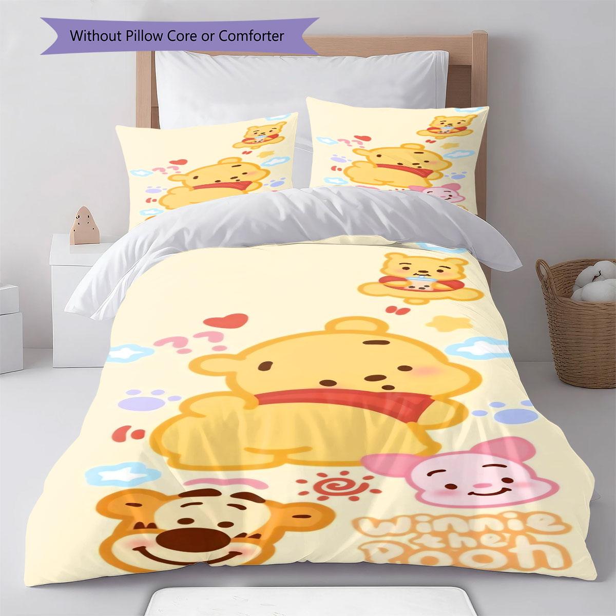 This Cozy Bedding Set with Winnie The Pooh and Eeyore Print Is The Perfect Choice for Decorating A Child s Bedroom. 135x200cm
This Cozy Bedding Set with Winnie The Pooh and Eeyore Print Is The Perfect Choice for Decorating A Child s Bedroom. 135x200cm