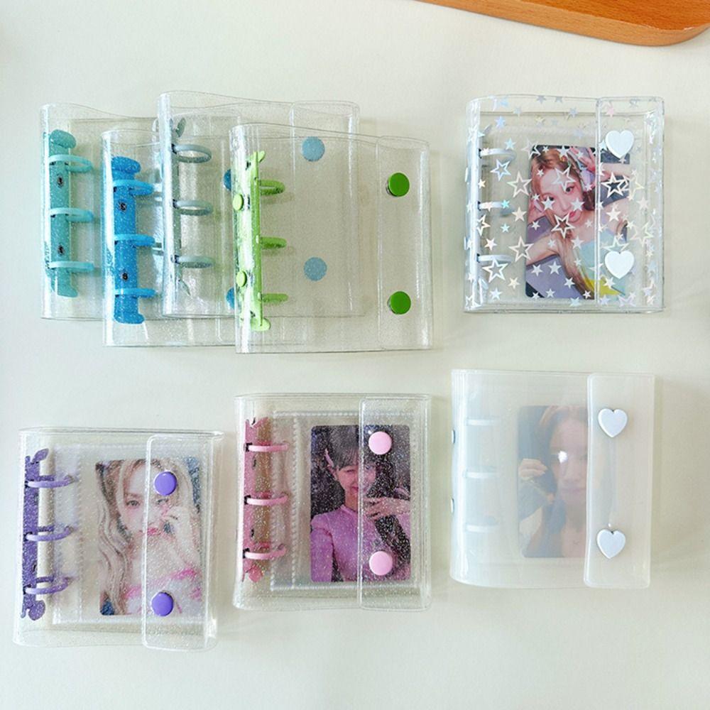A8 Idol Card Collect Book PVC Clear Kpop Photocard Holder Home Decor Binder Photo Album Cover type F 
A8 Idol Card Collect Book PVC Clear Kpop Photocard Holder Home Decor Binder Photo Album Cover type F
