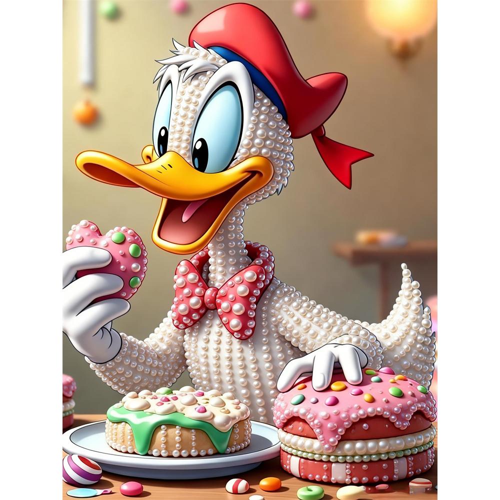Disney Pearl Painting Set Donald Ducks Pearl Dessert Party Home Wall Decoration Handmade Gift 35x45cm
Disney Pearl Painting Set Donald Ducks Pearl Dessert Party Home Wall Decoration Handmade Gift 35x45cm
