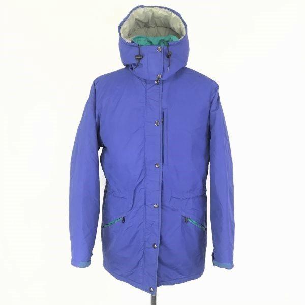 80s-90s Vintage Made in USA/L.L.Bean High-Insulation 3M Thinsulate Half Coat/Women’s Size M/Blue Tone/Detachable Hood
80s-90s Vintage Made in USA/L.L.Bean High-Insulation 3M Thinsulate Half Coat/Women’s Size M/Blue Tone/Detachable Hood