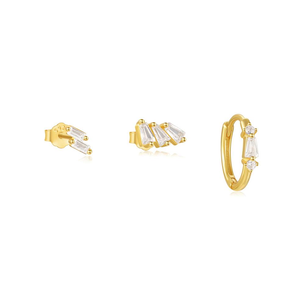 ROXI 925 Silver WaterDrop/Flower/Pearl Earring Set For Women Gold Plated 3 piece Earring Party Jewelry Gifts
ROXI 925 Silver WaterDrop/Flower/Pearl Earring Set For Women Gold Plated 3 piece Earring Party Jewelry Gifts