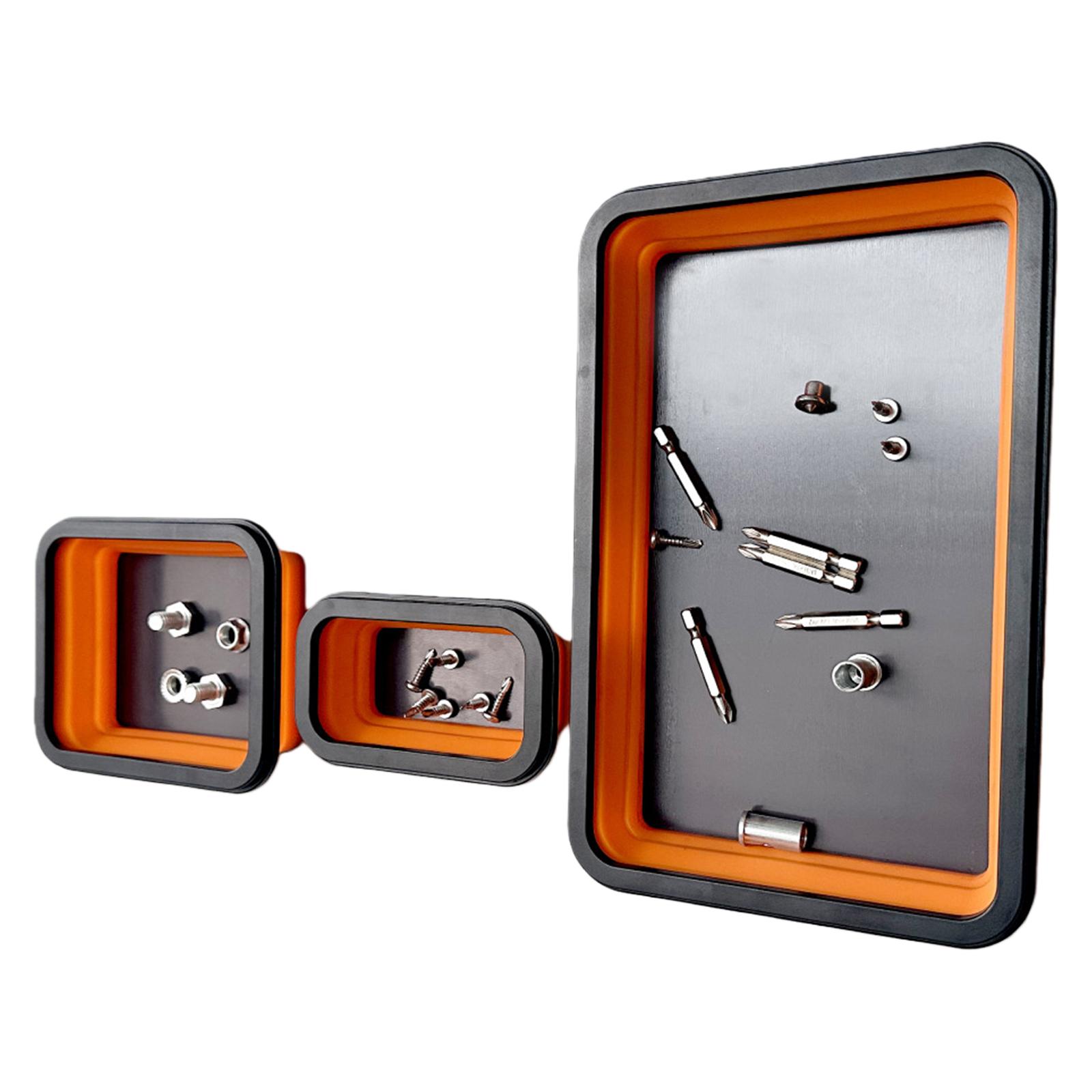 3Pcs Collapsible Magnetic Parts Tray Set Silicone Magnetic Tool Tray for Organizing Screw Bolts Other Small Metal Parts China Mainland
3Pcs Collapsible Magnetic Parts Tray Set Silicone Magnetic Tool Tray for Organizing Screw Bolts Other Small Metal Parts China Mainland