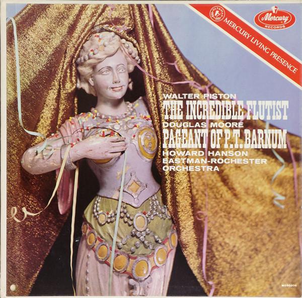 LP Record PISTON MOORE HOWARD HANSON EASTM Incredible Flutist The Pageant Of MG50206 MERCURY 1959 Japan Classical Used
LP Record PISTON MOORE HOWARD HANSON EASTM Incredible Flutist The Pageant Of MG50206 MERCURY 1959 Japan Classical Used