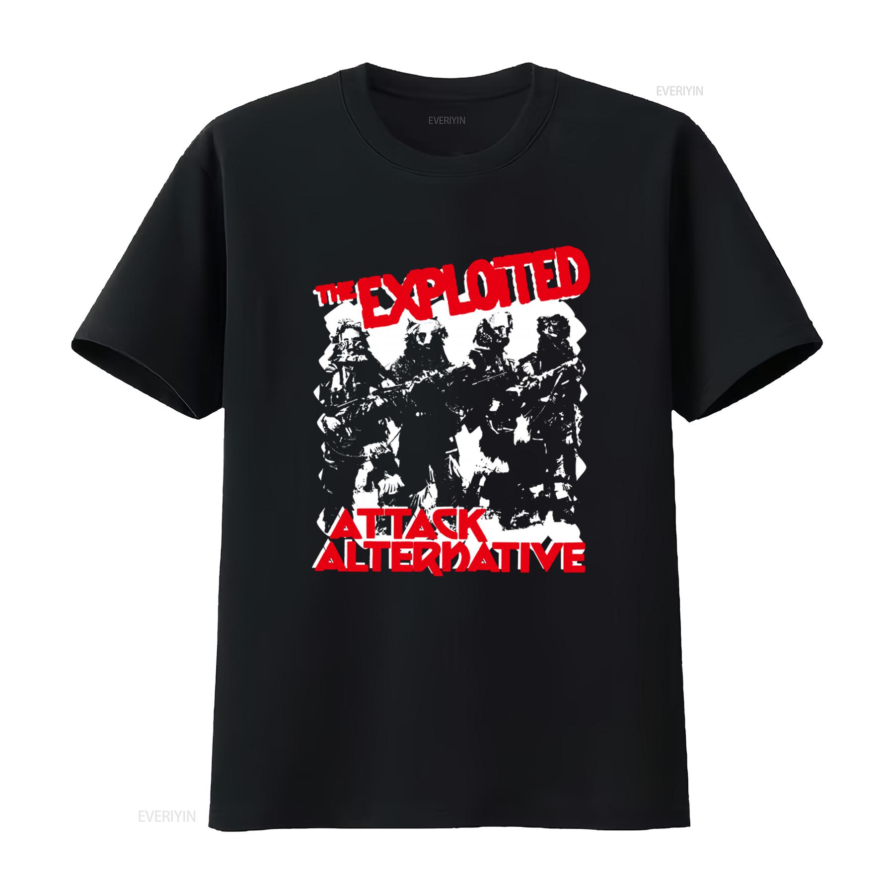 The Exploited ATTACK ALTERNATIVE Punk Rock Band T Shirt Official Merch vintage Washed Unisex Breathable fashion Slightly 4XL
The Exploited ATTACK ALTERNATIVE Punk Rock Band T Shirt Official Merch vintage Washed Unisex Breathable fashion Slightly 4XL